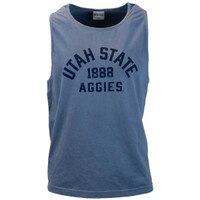 Utah State University 1888 Blue Unisex Tank Top